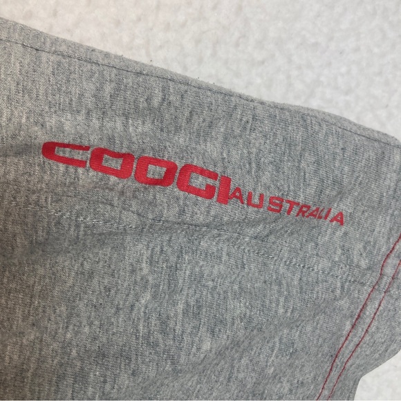 Coogi Australia Mens XL Shirt Grey Short Sleeve Shoulder Tabs Pockets - Picture 10 of 13